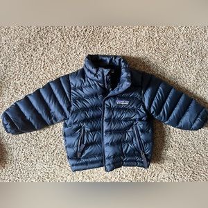 Infants 3-6 month winter jacket - Patagonia in navy